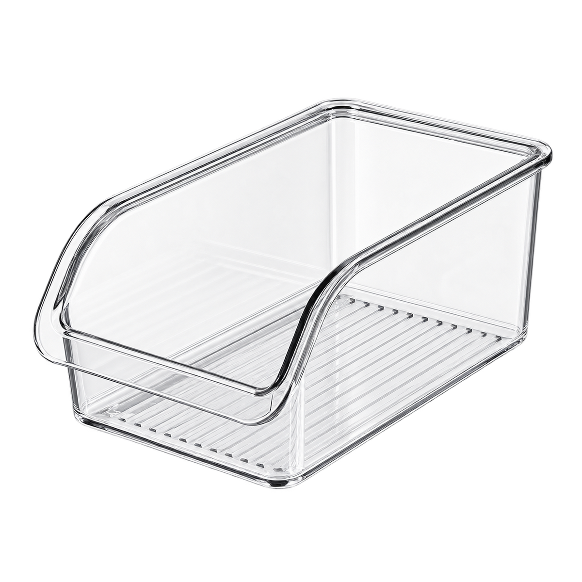 Clear Fridge Storage Bin