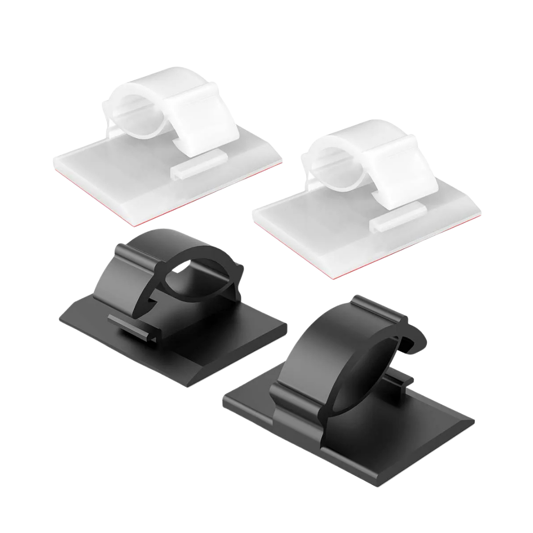Self-Adhesive Cable Clips (30 Pack)