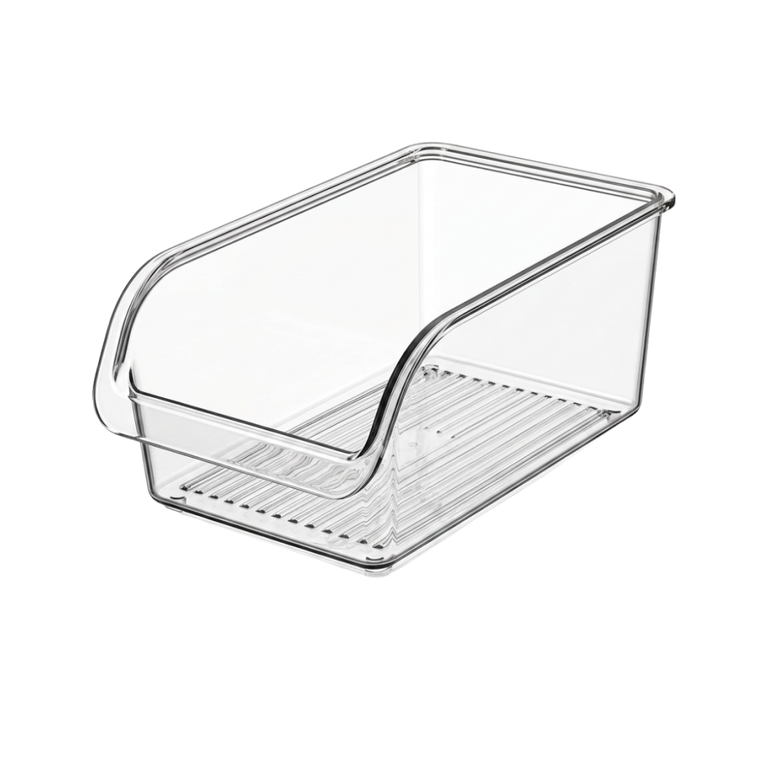 Clear Fridge Storage Bin