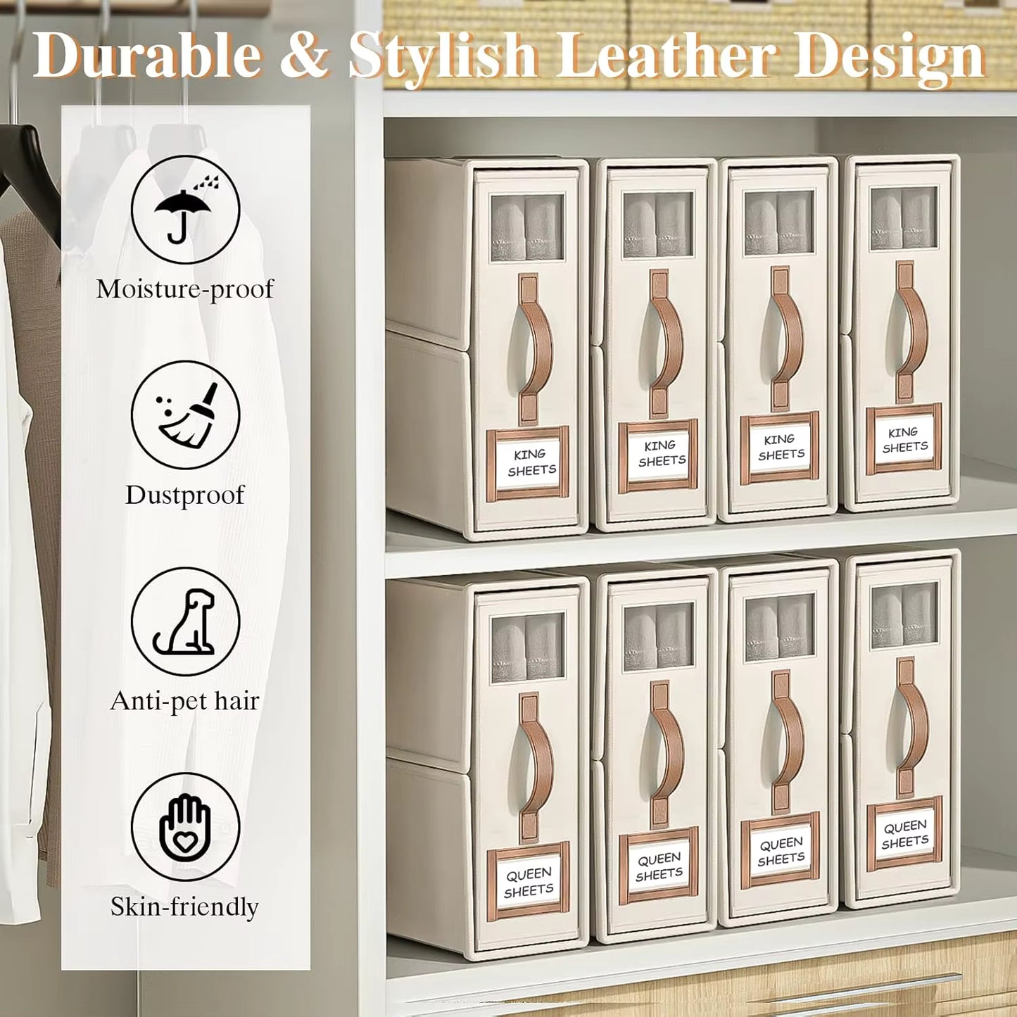 Windowed Bedding Organiser