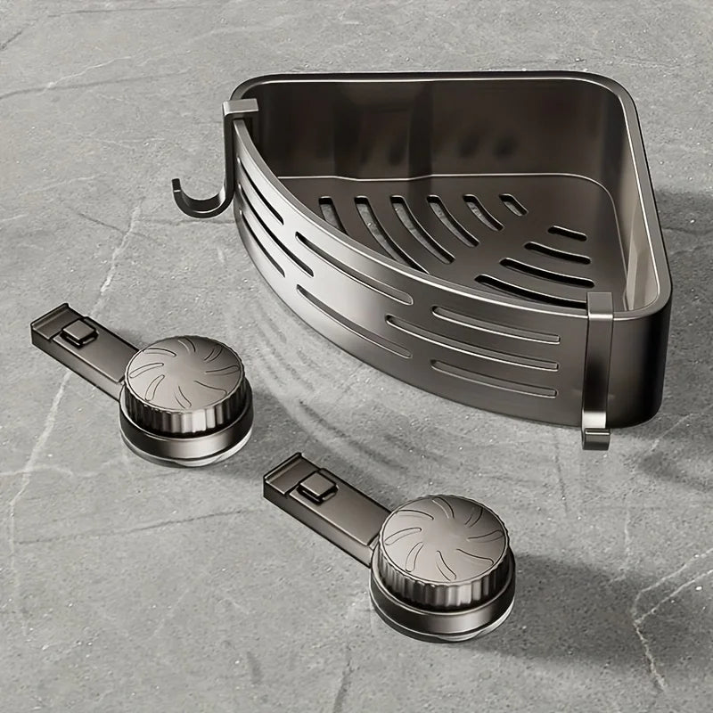 Corner Suction Shower Caddy