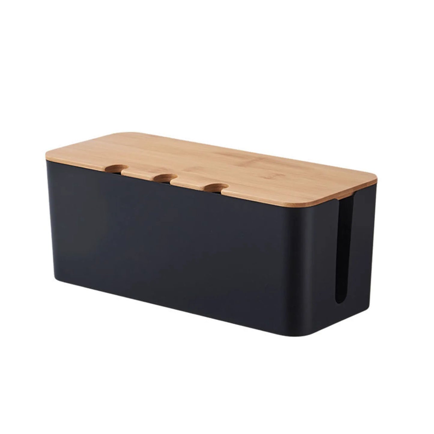 Bamboo Cable Management Box