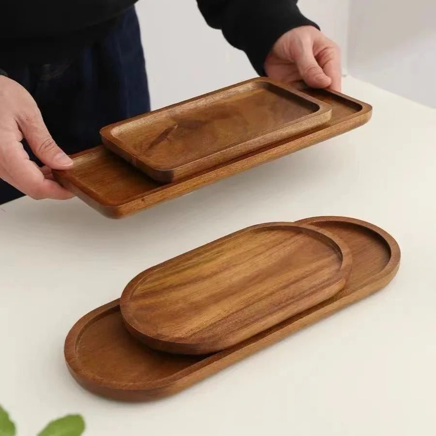 Solid Wood Serving Tray