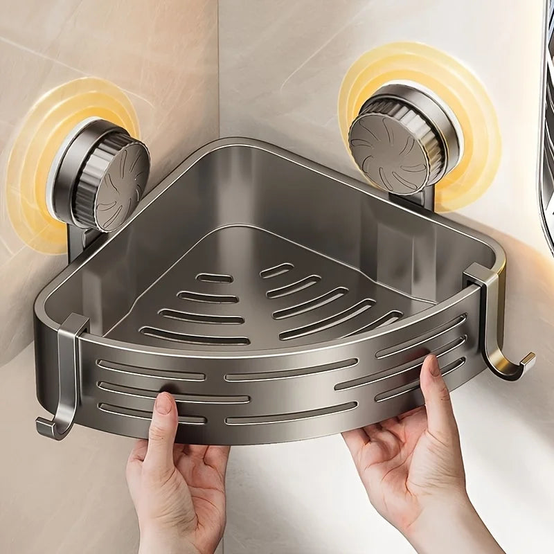 Corner Suction Shower Caddy