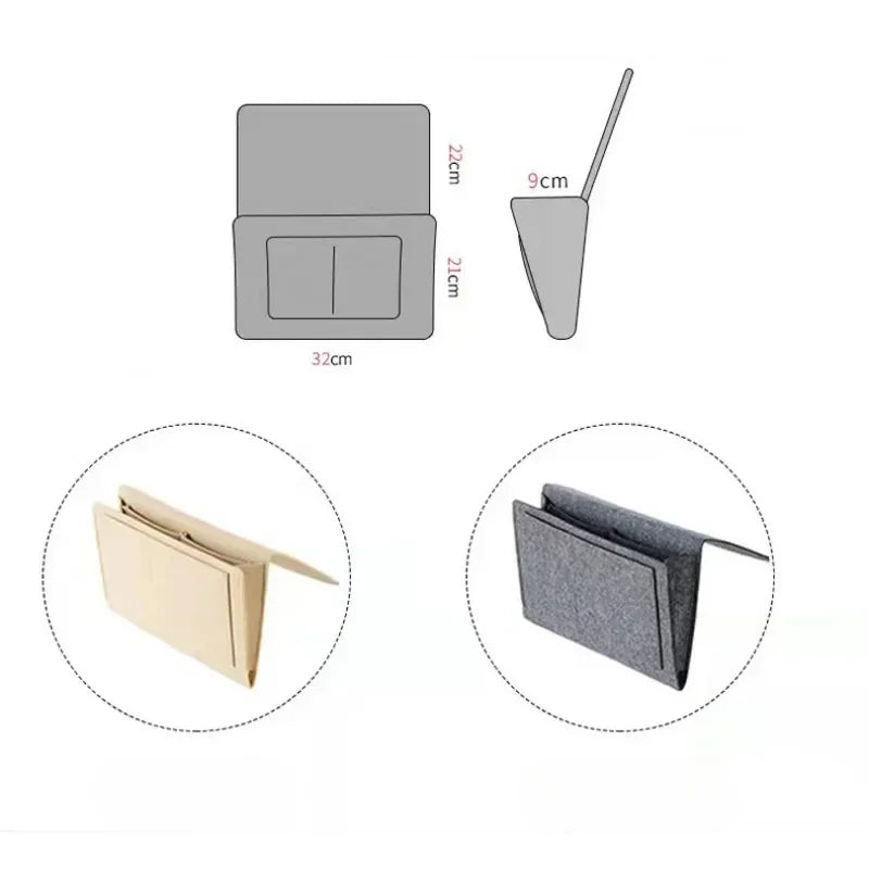 Felt Bedside Caddy