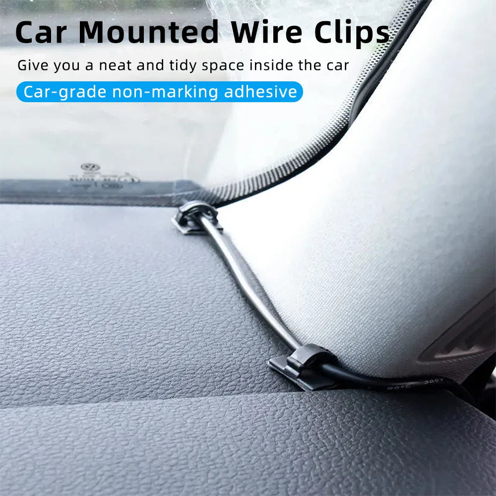 Self-Adhesive Cable Clips (30 Pack)