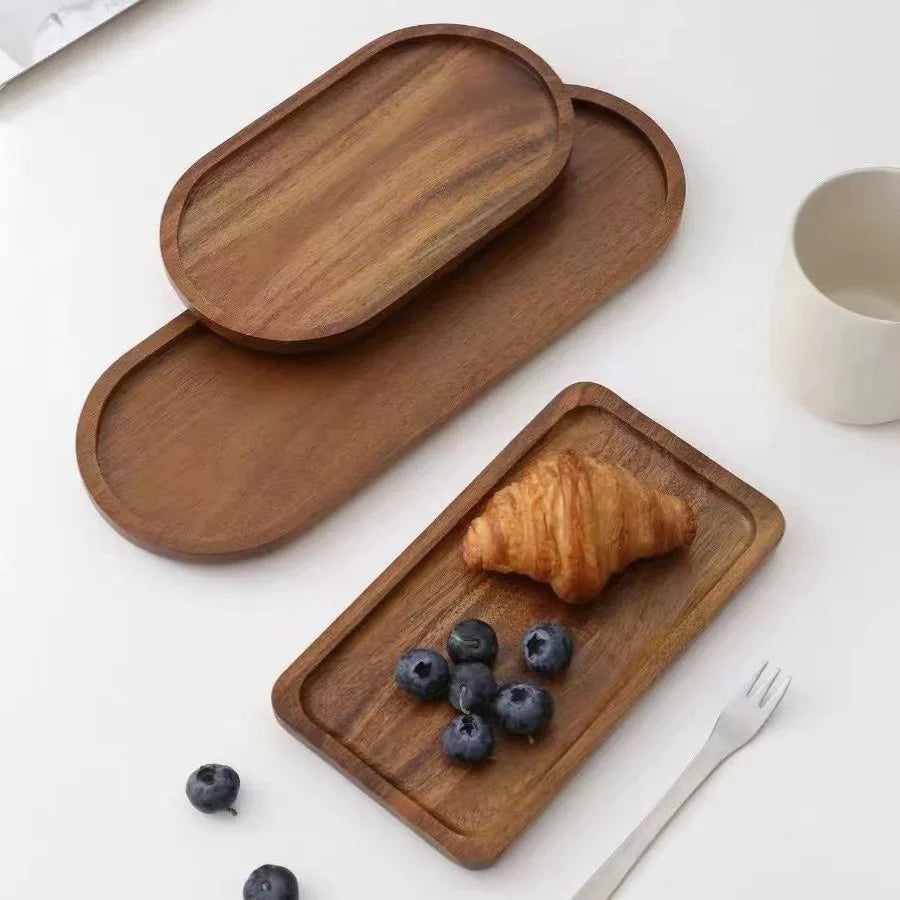 Solid Wood Serving Tray